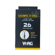 WAG Camera d'aria 26x1.90-2.20 Valvola Presta 48mm 1